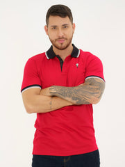 Polo Karl Lagerfeld Red Polos