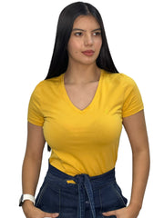 Camiseta Nautica Mujer Yellow