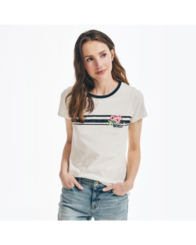Camiseta Nautica Mujer Marshmallo Xs