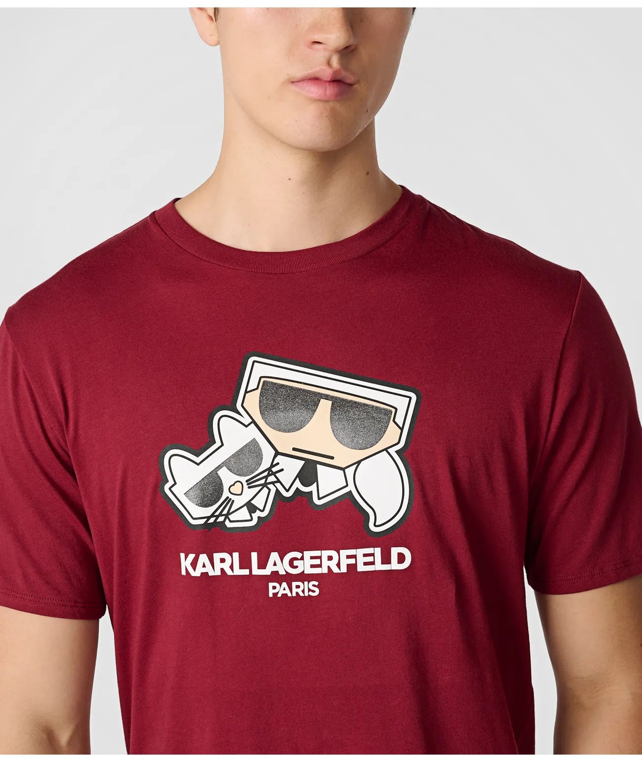 Camiseta Karl Lagerfeld Wine