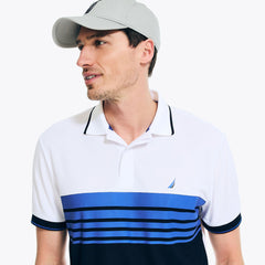 Polo Nautica Hombre Classic Fit White