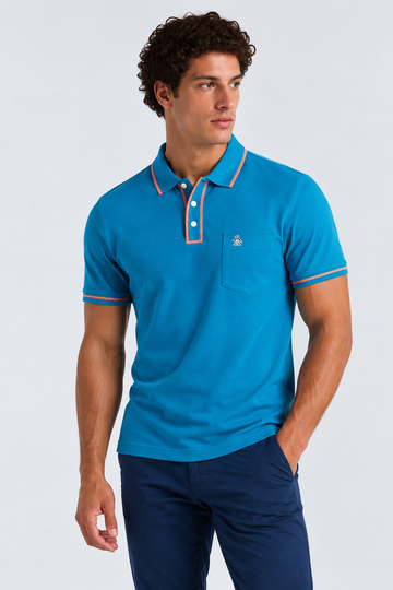 Polo Azul Hombre Penguin