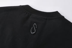 Slim Fit Crew Neck T-Shirt Black