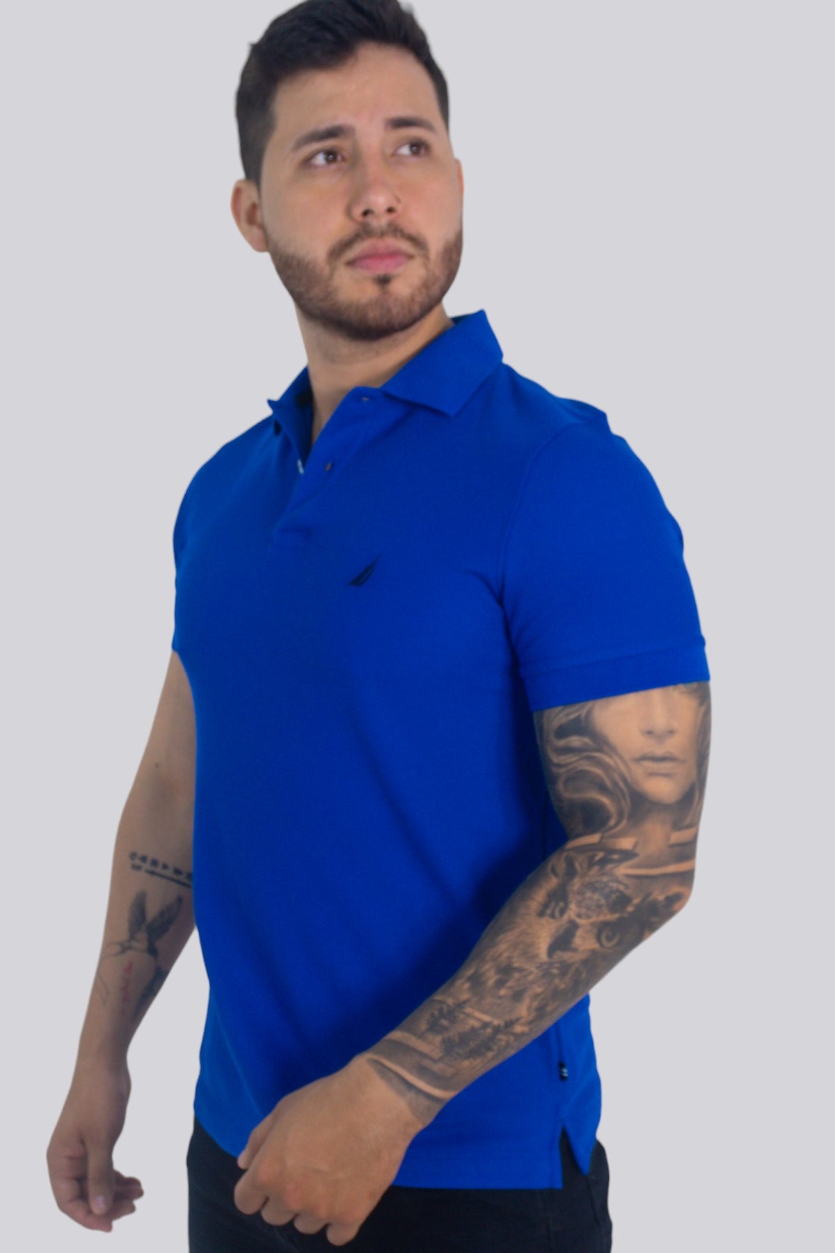 Polo Nautica Slim Fit Cobalt