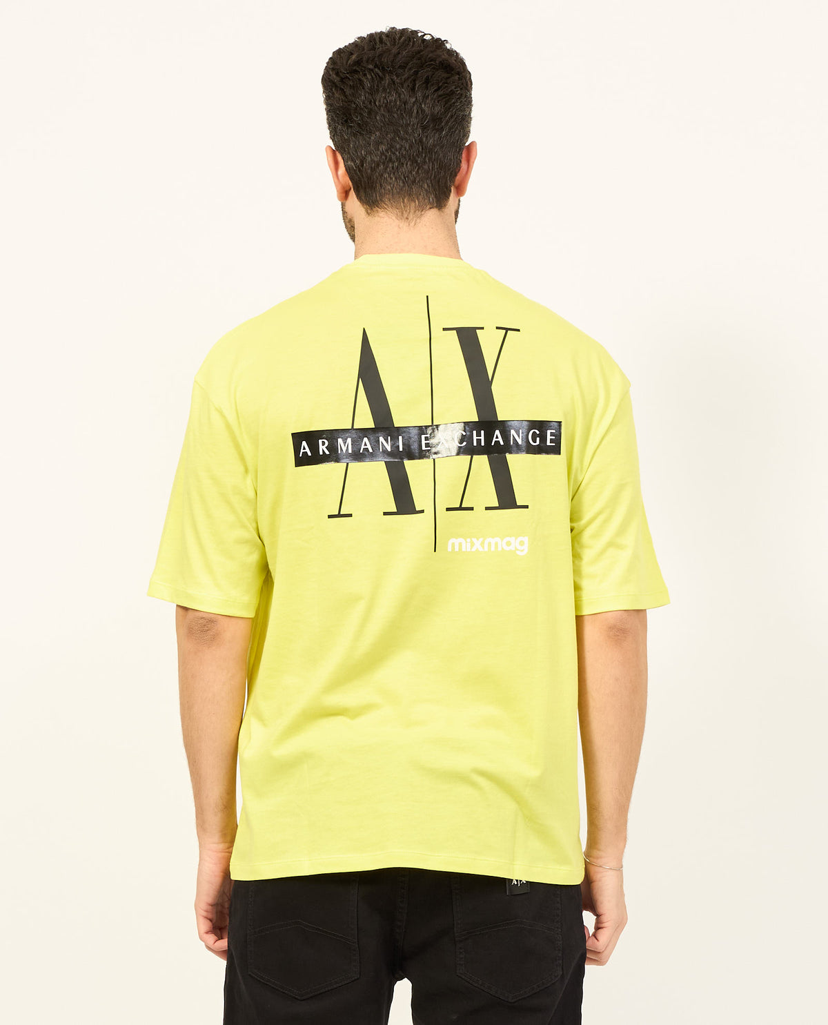 T-Shirt Men Yellow Plum Armani Exchange