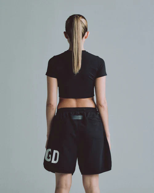 Crop Top Undergold Basics Black M Crop Top
