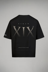 Camiseta Oversize Manifesto Romanticismo Negra