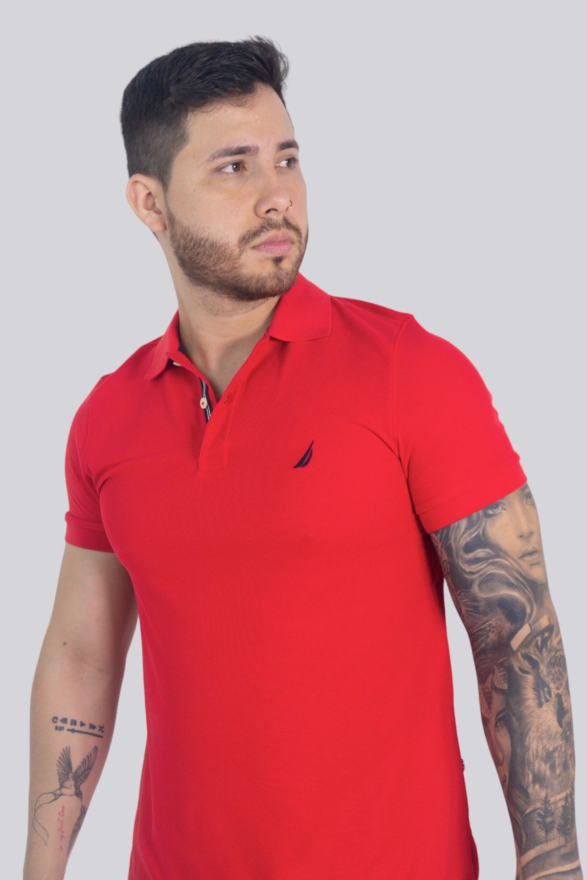 Polo Nautica Slim Fit Red