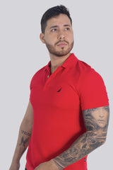 Polo Nautica Slim Fit Red