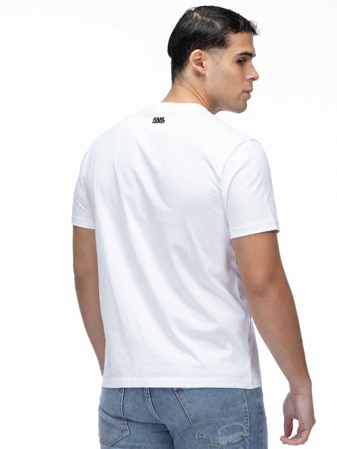 Camiseta Blanca Hombre Karl Lagerfeld
