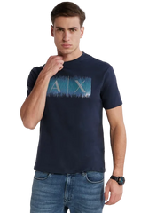 T-Shirt Men Navy A|X