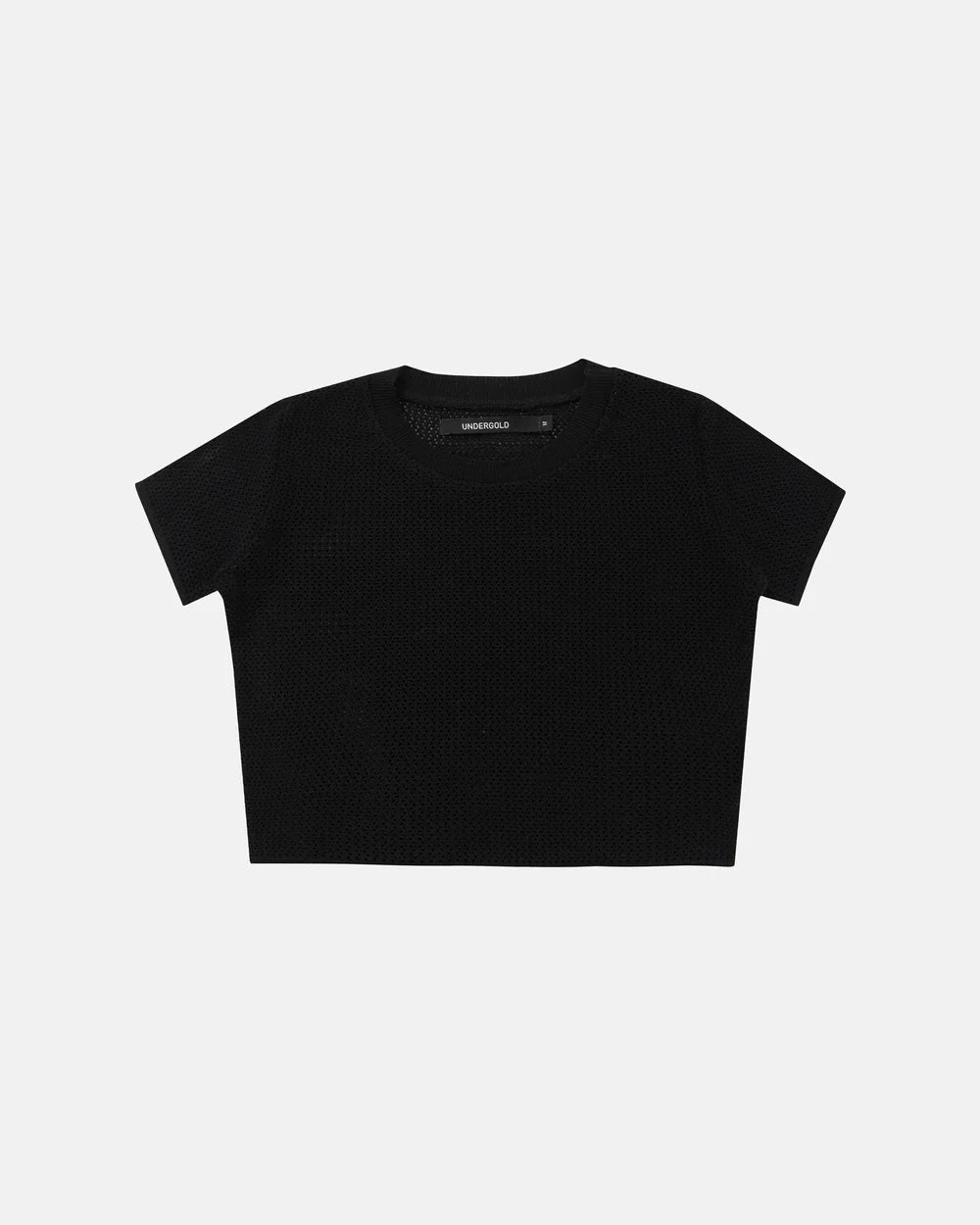 Baby Tee Undergold Basics Knit Crop Top