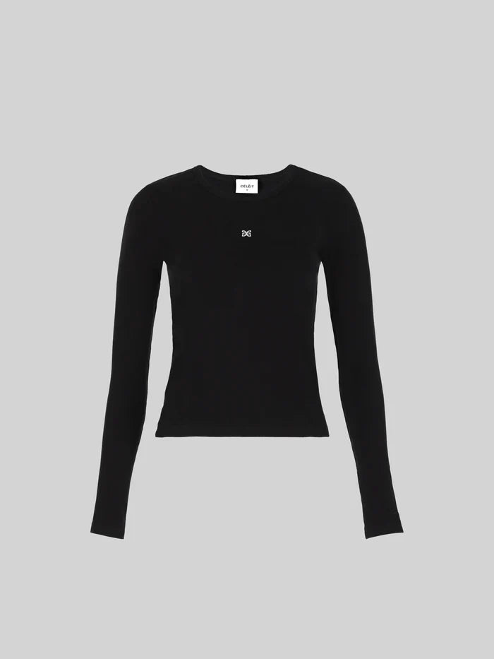 CELĒIT Long Sleeve Black Camibuzo