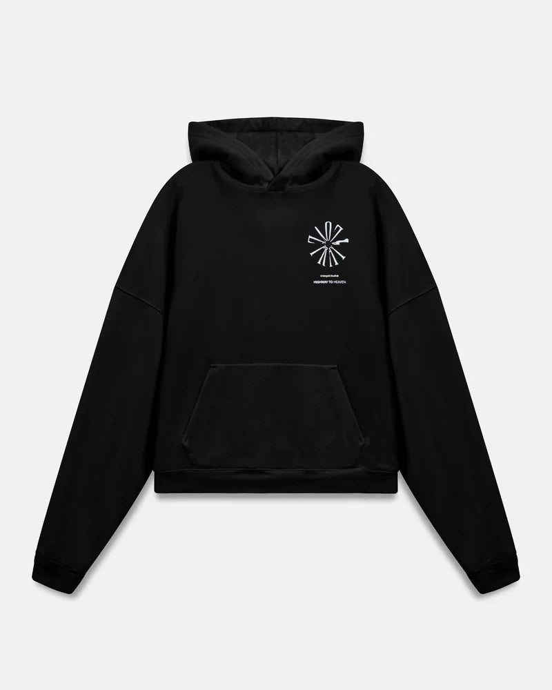 Hoodie Men Undergold Spring Pray 4 Love Boxy Fit Hoodie