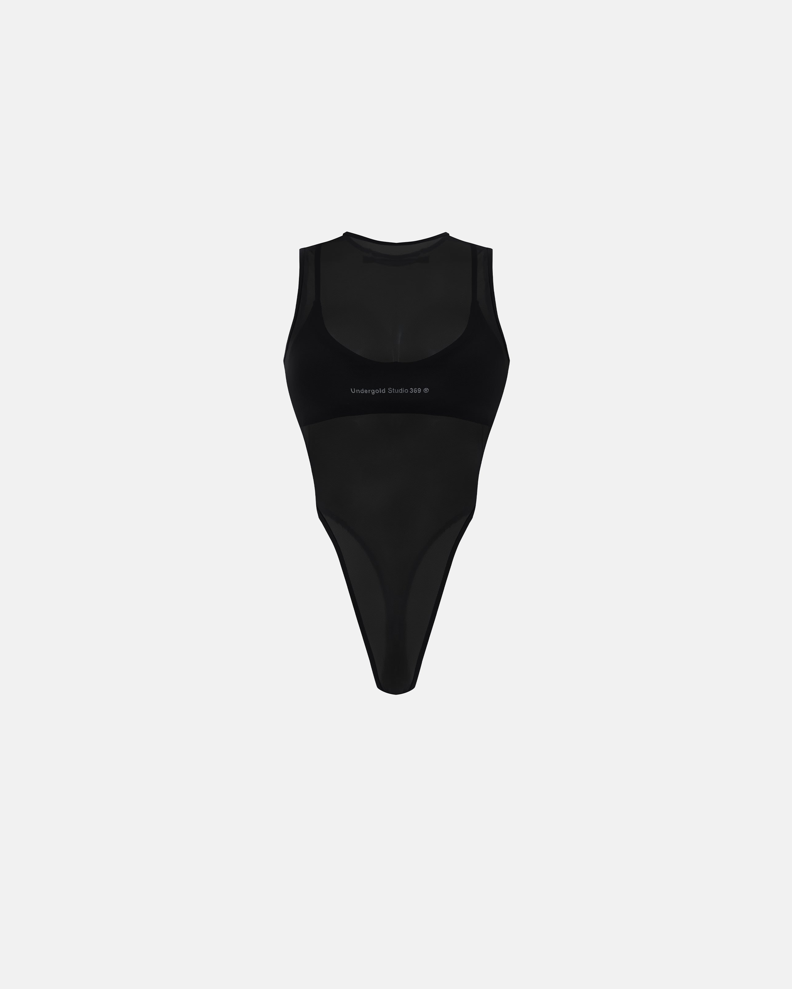 Body Black Women Undergold Studio Mesh Body