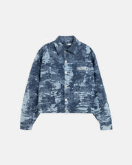 Chaqueta Men Undergold Capsule Jacquard Cammo Blue Chaqueta