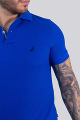 Polo Nautica Slim Fit Cobalt