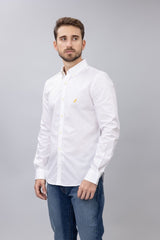 Camisa Nautica Hombre White