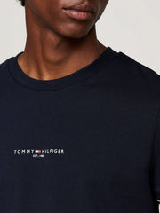 Camiseta Slim Tommy Hilfiger Sky