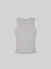 CELĒIT Rib Tank Top Gris