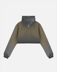 Hoodie Undergold Echoes Slim Fit Faded Olive Hoodie