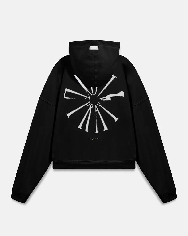 Hoodie Men Undergold Spring Pray 4 Love Boxy Fit Hoodie