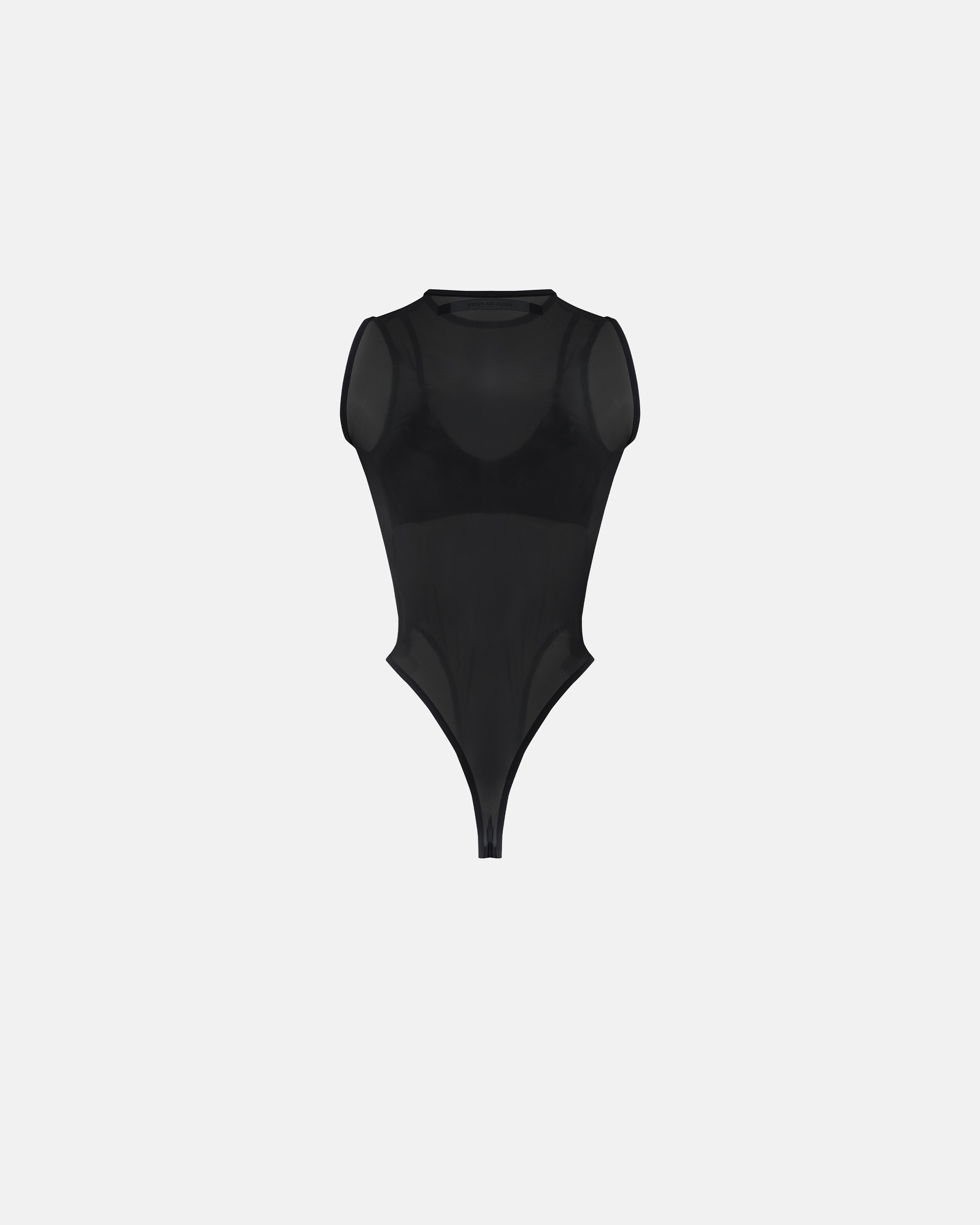 Body Black Women Undergold Studio Mesh Body