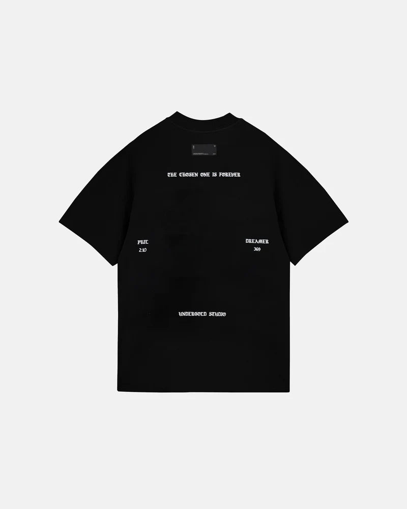 Tshirt Men Undergold Capsule Angel Black Camiseta