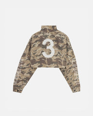 Cropped Hoodie Undergold Camo Chaqueta