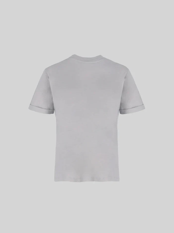 CELĒIT T-Shirt Cotton Grey Camiseta