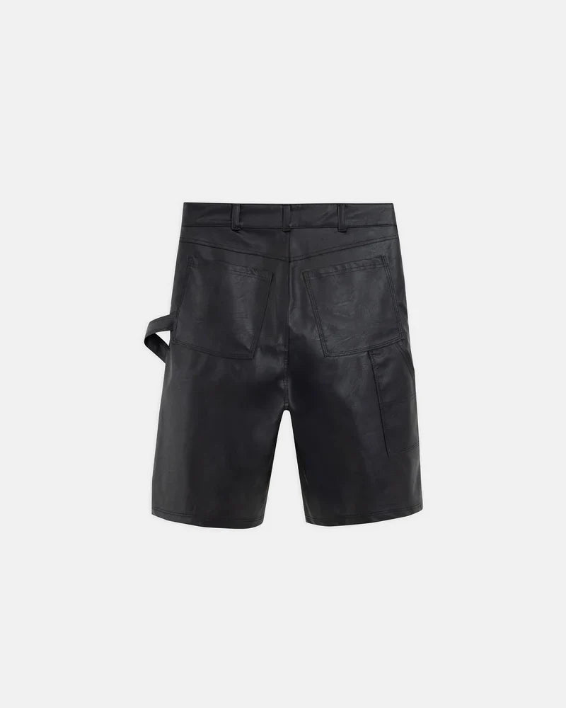 Short Men Undergold Capsule Pleather Black Short