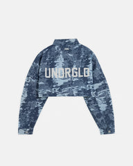 Chaqueta Women Undergold Capsule Jcquard Cammo Blue Chaqueta
