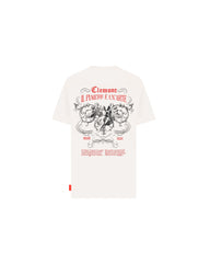 Camiseta Hombre Clemont Estilo Cream Camiseta