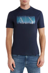 T-Shirt Men Navy A|X