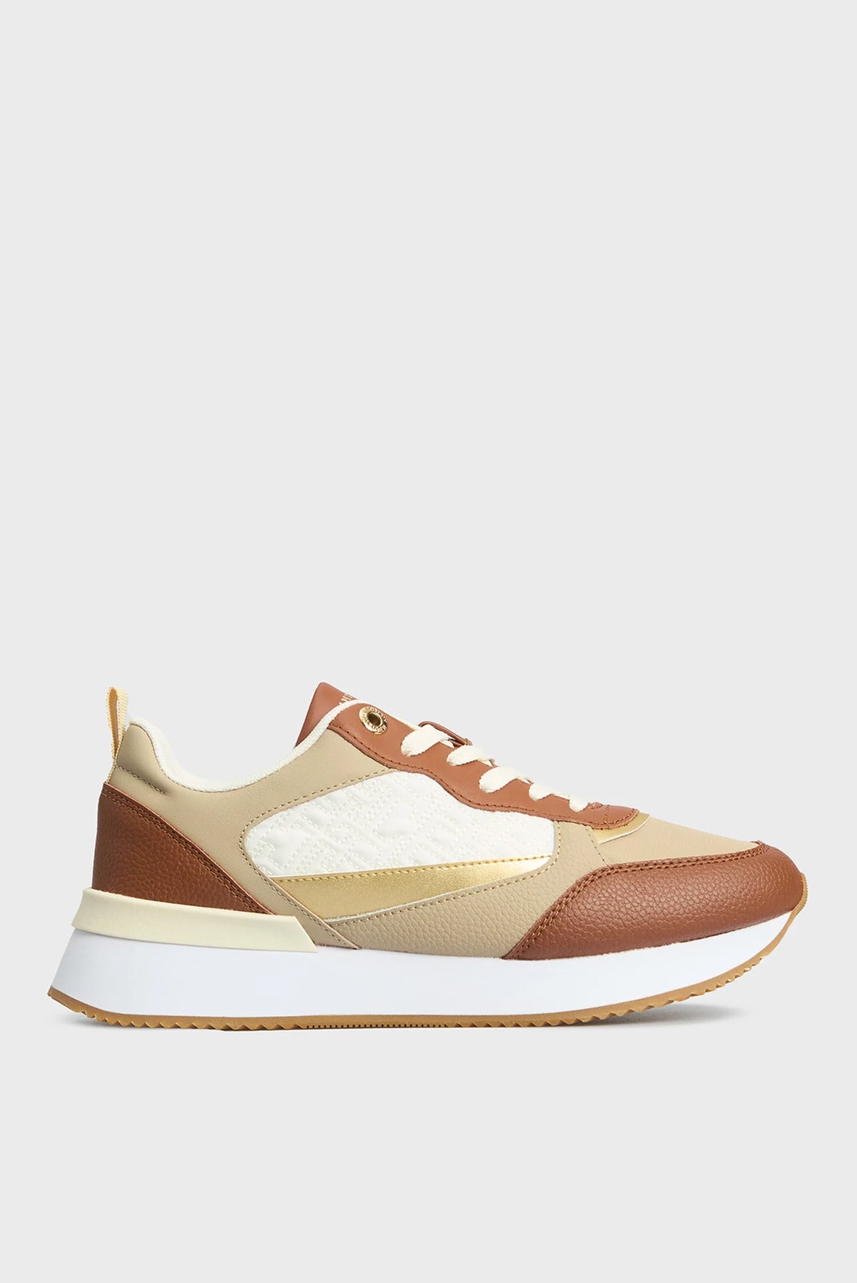 Tenis Women Tommy Hilfiger Brown