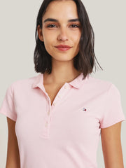 Polo Slim Women Tommy Hilfiger Pink