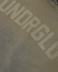 Hoodie Undergold Echoes Slim Fit Faded Olive Hoodie