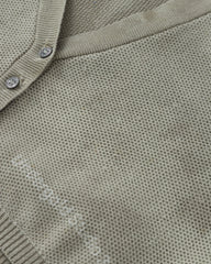 Hoodie Women Undergold Cardigan Studio Knitted Aged Green Hoodie Cropped