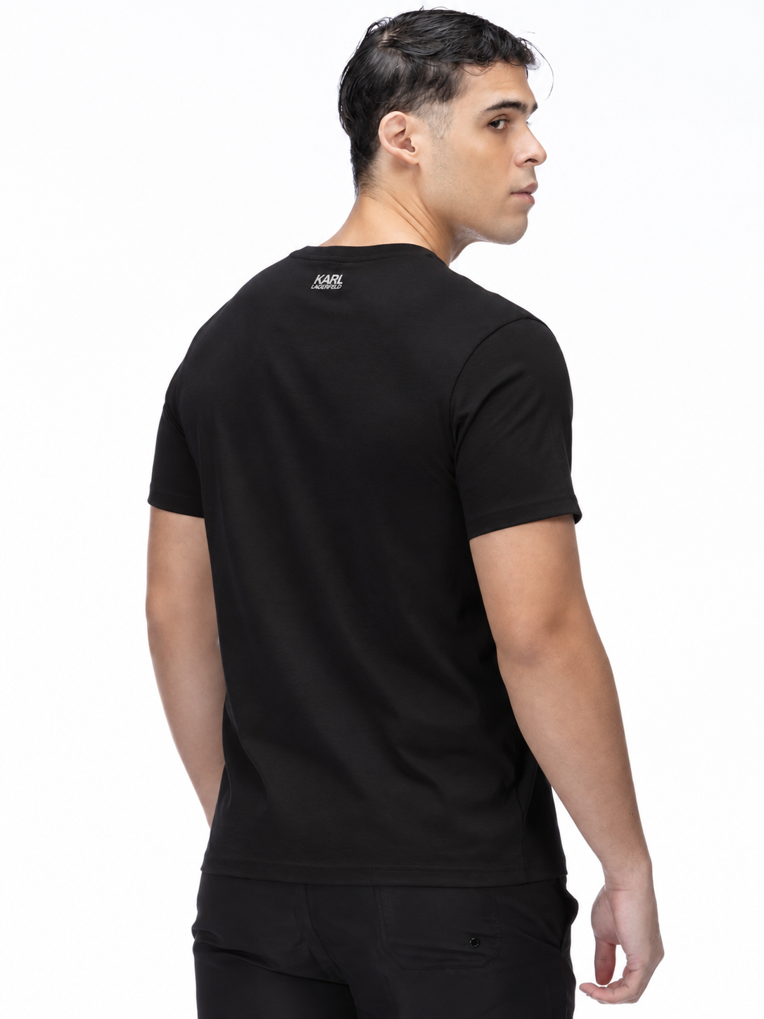 Camiseta Negra Hombre Karl Lagerfeld