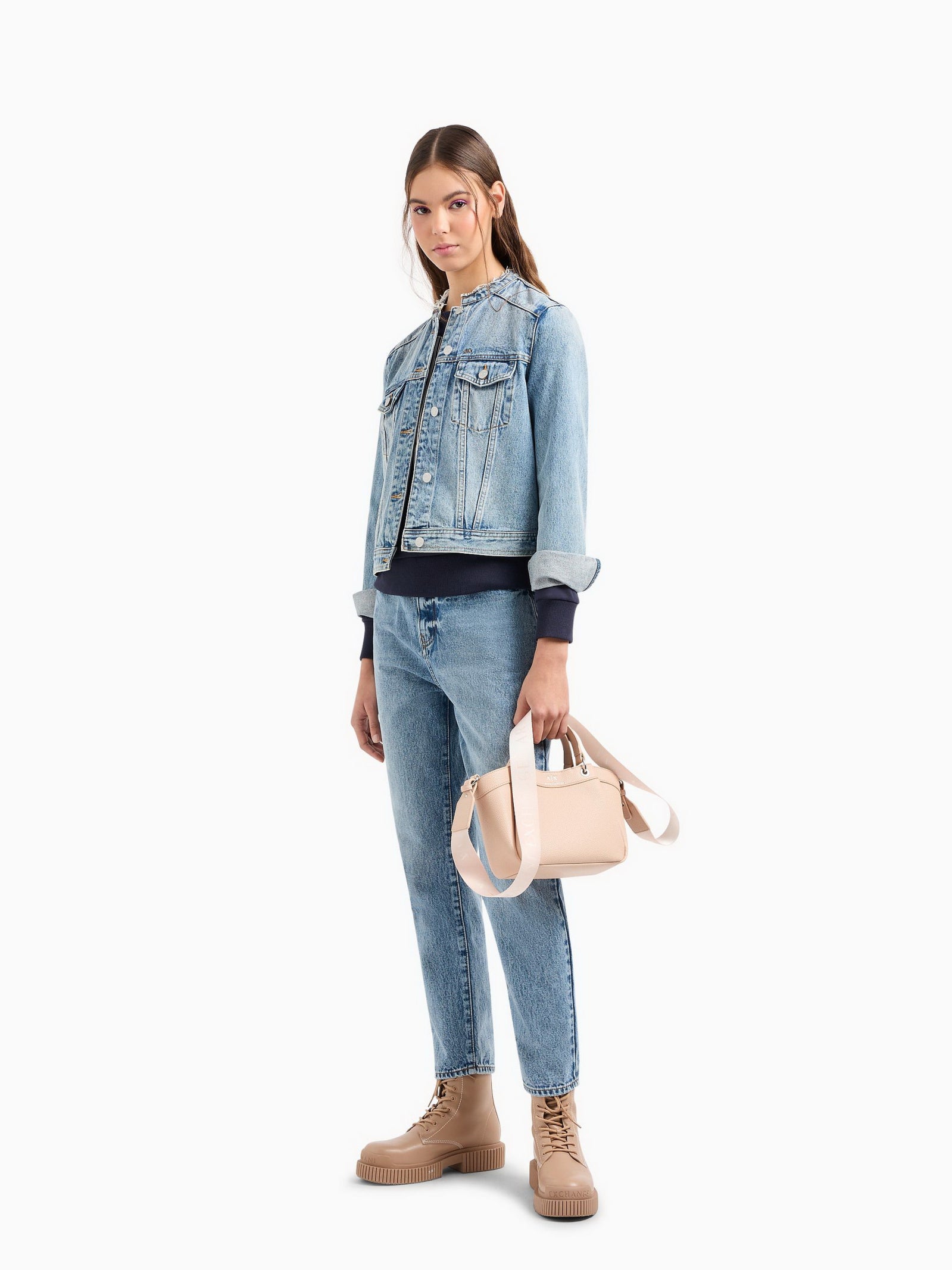 Denim Pant Women Indigo Armani Exchange Jeans