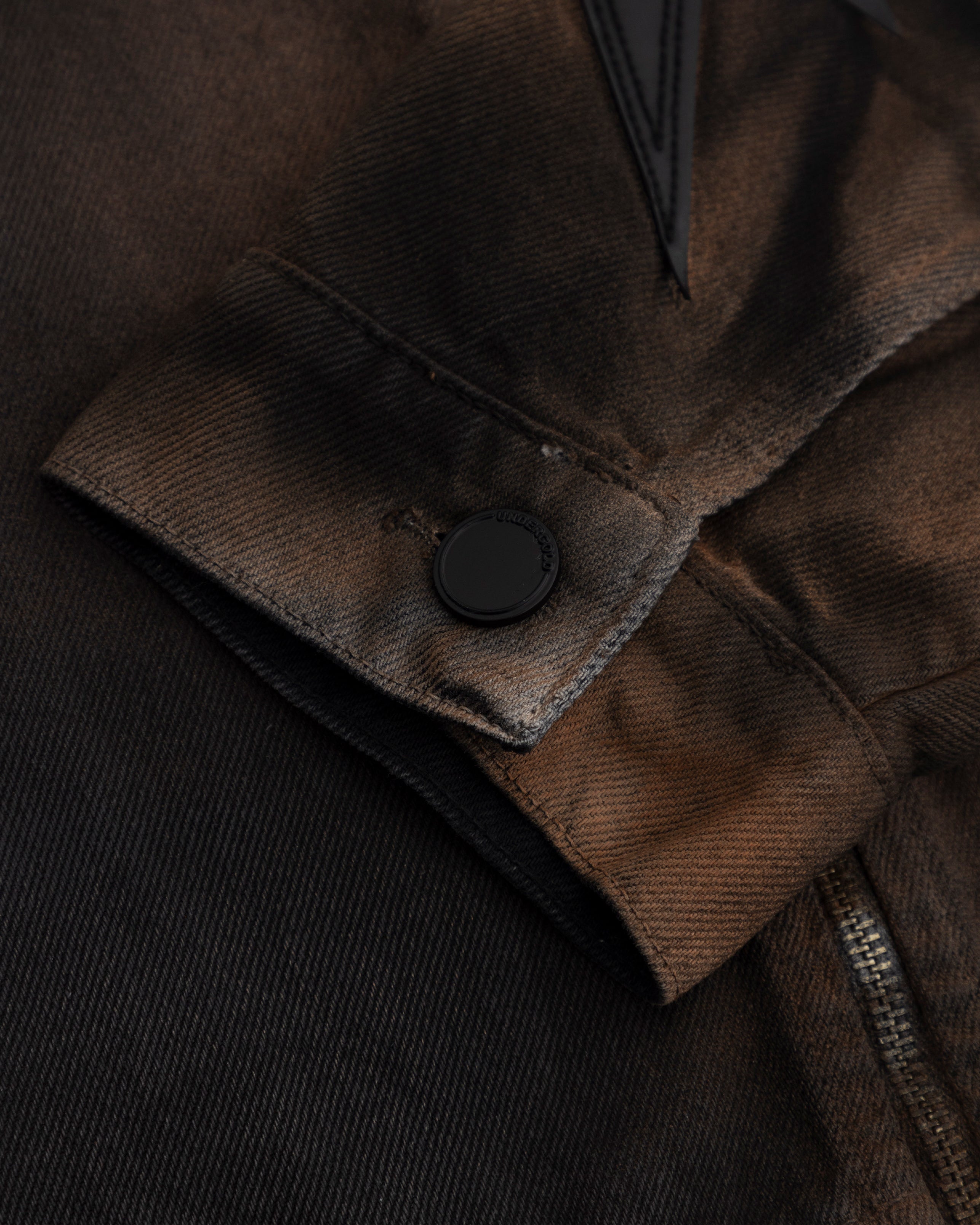 Jacket Undergold Stardust Stars Talla Neck Zip Up Chaqueta