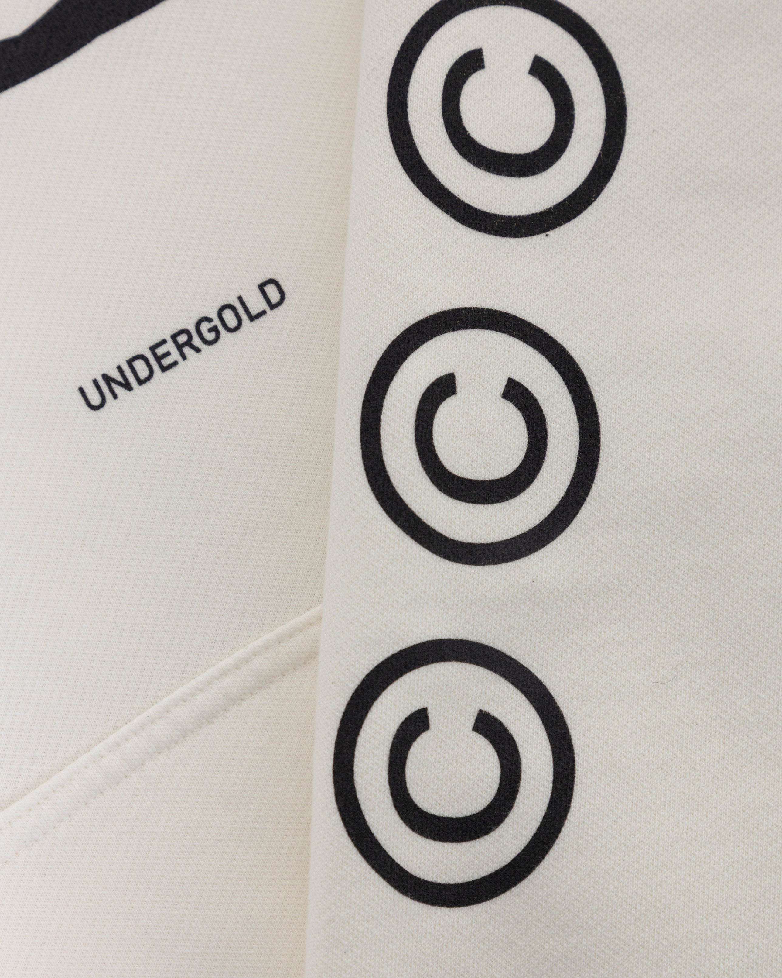 Hoodie Men Undergold Golden Heritage Basic White Hoodie