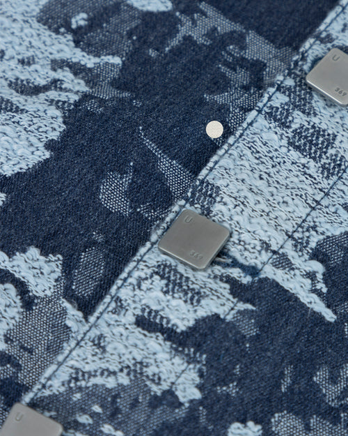 Chaqueta Women Undergold Capsule Jcquard Cammo Blue Chaqueta