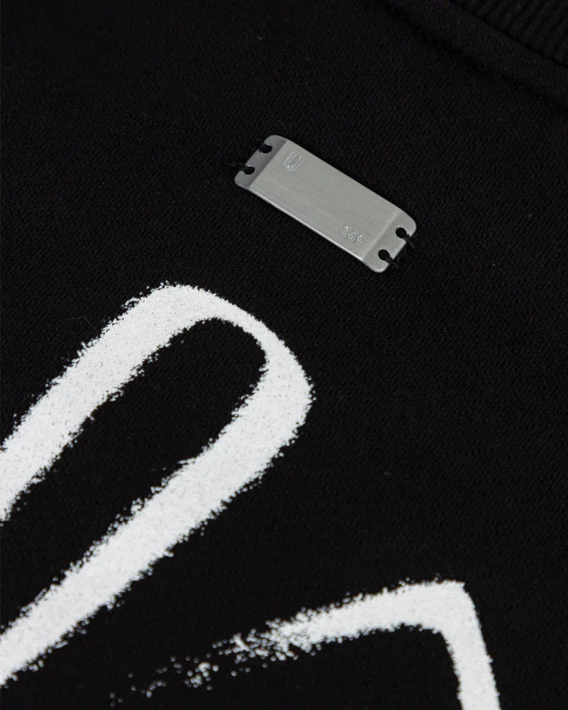 Hoodie Men Undergold Spring Pray 4 Love Boxy Fit Crewneck Hoodie