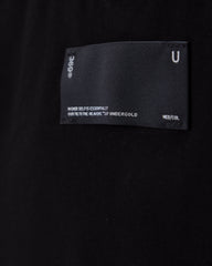 Basics Women Undergold Long Baby Tee Black Crop Top