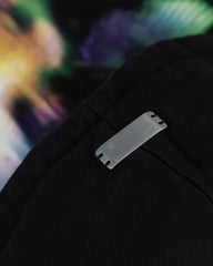 Hoodie Men Undergold Capsule Angel Boxy Fit Black Hoodie