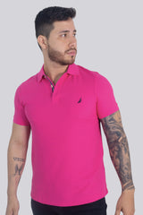 Polo Nautica Slim Fit Pink