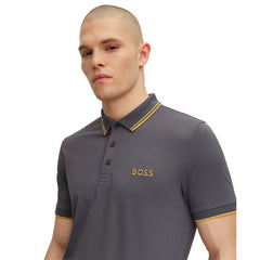 Polo BOSS Regular Fit Dark Grey