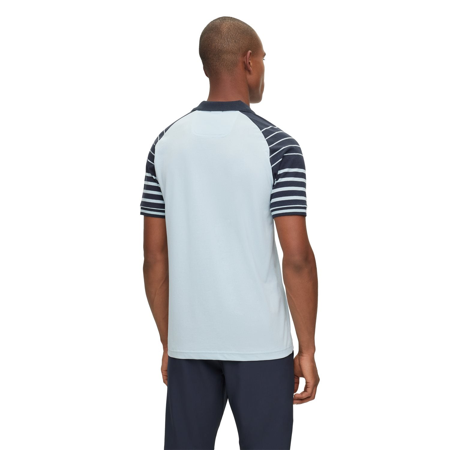 Polo Boss Slim Fit Stretch Open Blue Polos