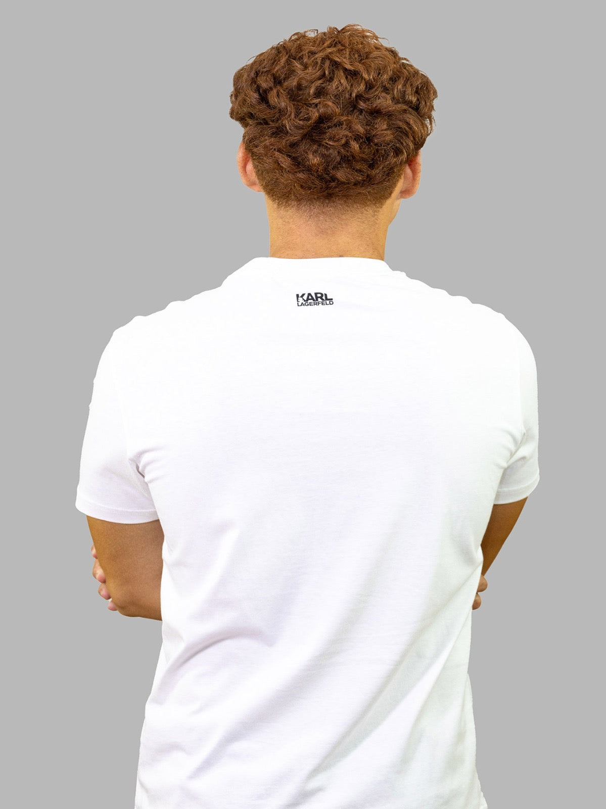 Camiseta Blanca Hombre Karl Lagerfeld